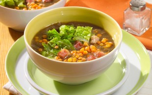 Kosilo "to-go": lahka lečina juha v 15 minutah!