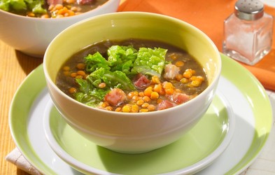 Kosilo "to-go": lahka lečina juha v 15 minutah!