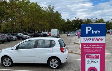 Prvo parkirišče z EasyParkovim CameraParkom v Ljubljani
