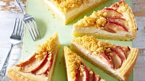 Recept: Jabolčni "cheesecake" brez pečenja (na bolj zdrav način)