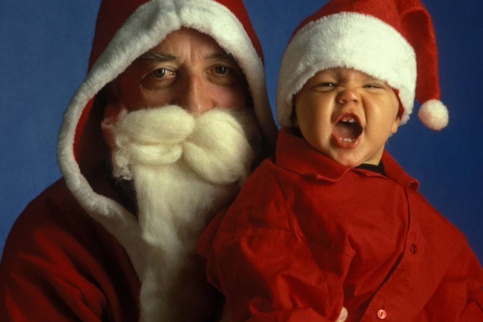 Kako pa se Vaš otrok razume z Božičkom?