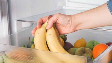 To se zgodi, če banane postavite v hladilnik