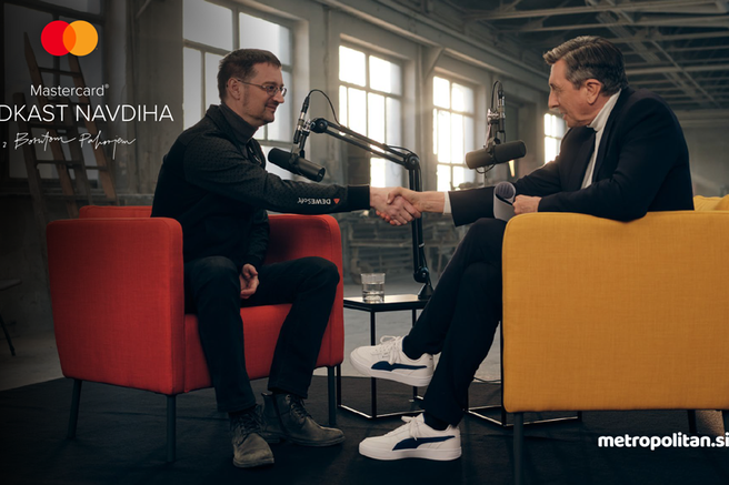 Za navdih: prisluhnite podkastu z Borutom Pahorjem in Juretom Knezom, ki s svojim svetovno znanim podjetjem navdihuje mlade