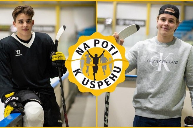 Nadarjena mariborska brata, ki se trudita potrditi edinstven fenomen slovenskega hokeja na ledu