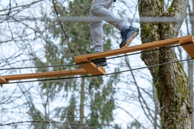 Na Dolenjskem odprli novo atrakcijo za pustolovce (navdušeni bodo tudi najmlajši)