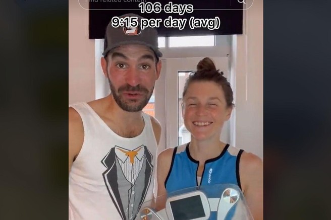 Aktivna sta bila vsak dan, 9 ur na dan, tri mesece in pol – TAKO sta se spremenili njuni telesi! (VIDEO)