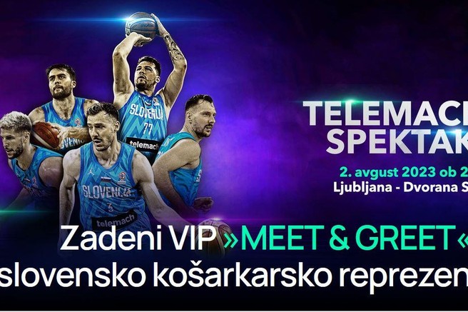 NAGRADNA IGRA: Osebno spoznajte našo košarkarsko reprezentanco, osvojite karte za tekmo SLOVENIJA : GRČIJA in še več top nagrad!