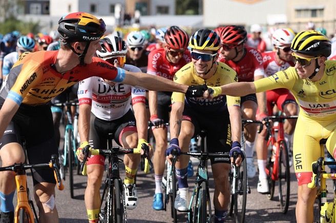 Kolesarji združili moči: Tadej, Primož, Matej, Luka, Jan, Matevž in Domen bodo pomagali žrtvam poplav