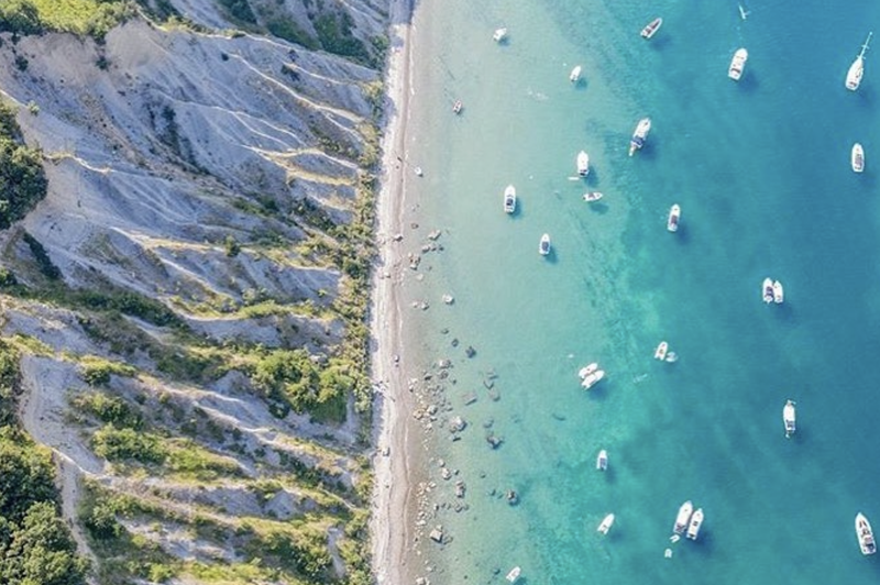 Ta skrita plaža naj bi bila najlepša v Sloveniji: obiskovalci so navdušeni! (foto: Instagram Terme Krka (Posnetek zaslona))
