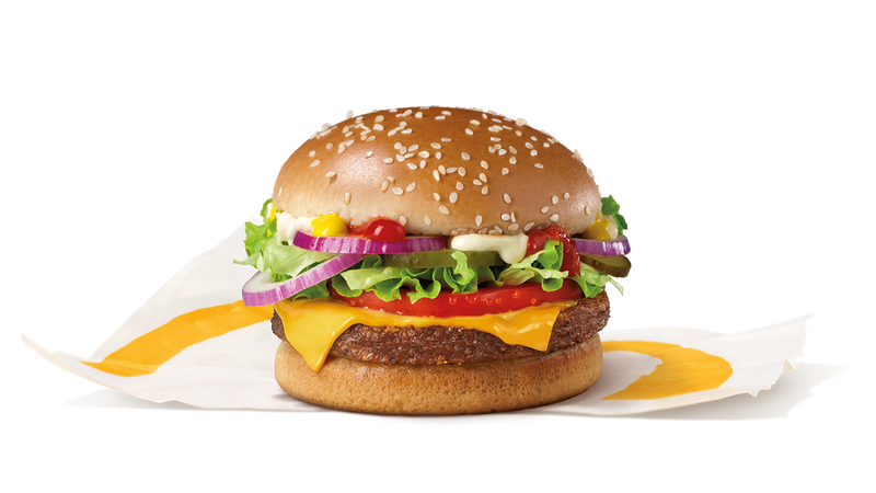 Srce novega McPlant burgerja je sočen in okusen rastlinski zrezek, narejen na osnovi grahovih  beljakovin in riža.