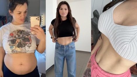 V 6 mesecih je izgubila 30 kilogramov: "Še vedno jem hamburgerje in ne hodim v fitnes!"