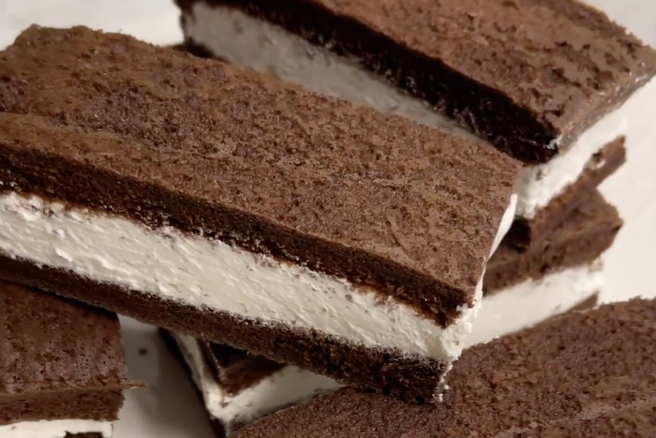 Doma narejena sladica Kinder Milch-Schnitte