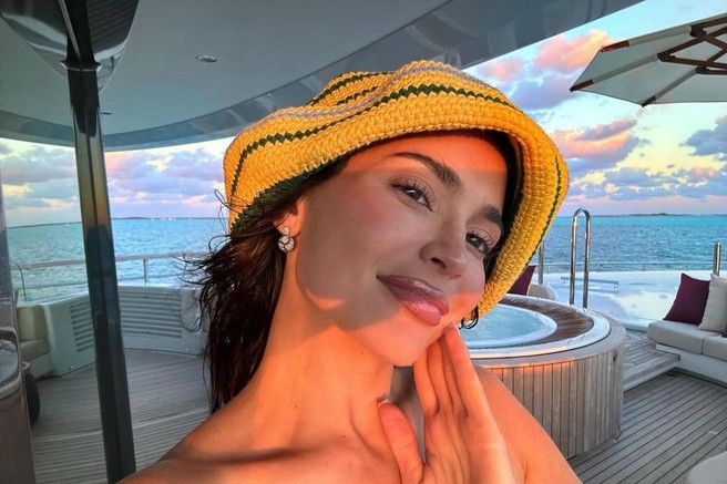 Kylie Jenner dela selfie