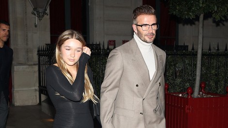 Hčerkica Davida Beckhama ni več majhna, vsi komentirajo, da je zrasla v pravo lepotico