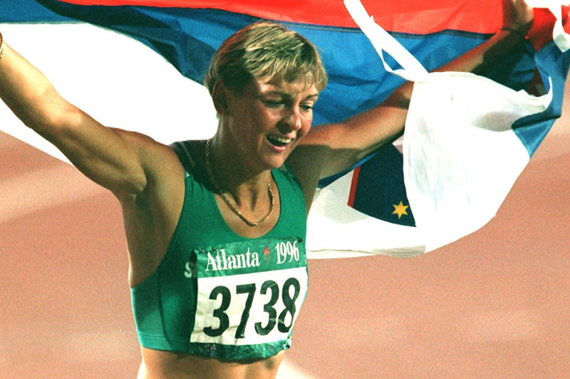 Brigita Bukovec je leta 1996 na olimpijskih igrah v Atlanti osvojila srebrno kolajno. (foto: Profimedia)
