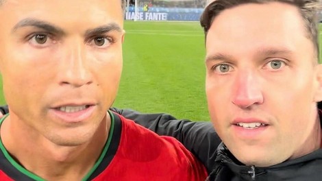 Znano je, kakšna kazen bo doletela Slovenca, ki je naredil selfie z Ronaldom