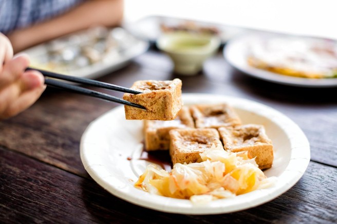 Tofu na krožniku