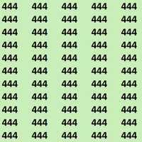 Samo tisti, ki imajo visok IQ, lahko opazijo drugo številko v manj kot 12 sekundah