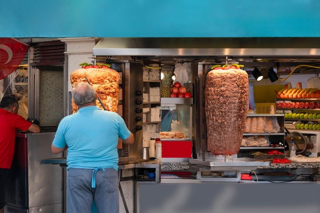 kebab hitra hrana meso