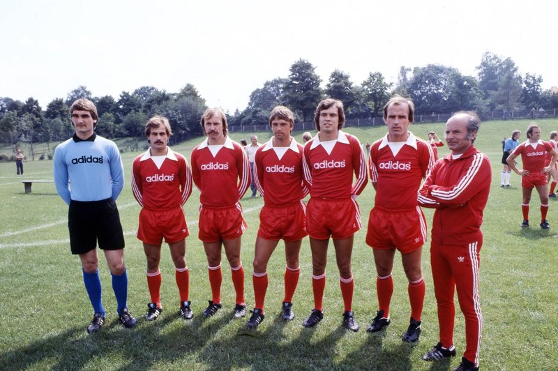 Branko Oblak (drugi z desne)  je v svoji karieri igral tudi za kultni Bayern. (foto: Profimedia)