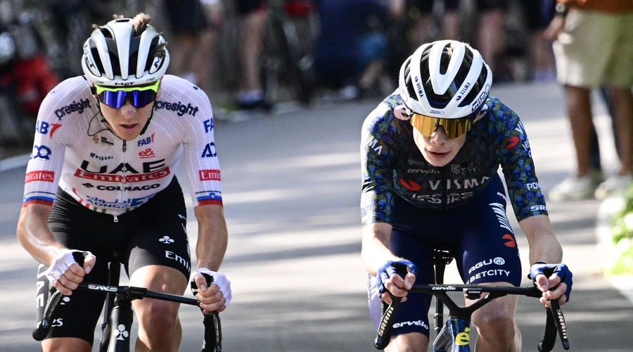 Velika tekmeca in največja favorita za zmago na Tour de France že tretje leto zapored Tadej Pogačar in Jonas Vingegaard imata poseben odnos. (foto: Profimedia)