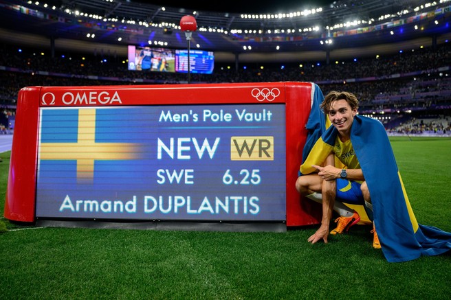 Armand Duplantis svetovni rekord
