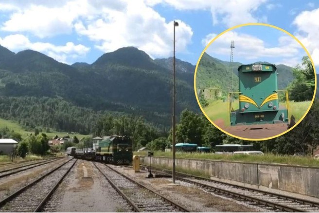 Bohinjska proga vlak