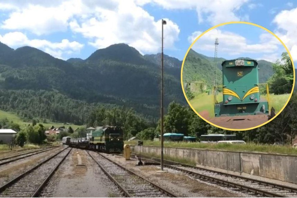 Bohinjska proga vlak