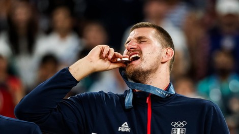 Nikola Jokić z bronasto medaljo