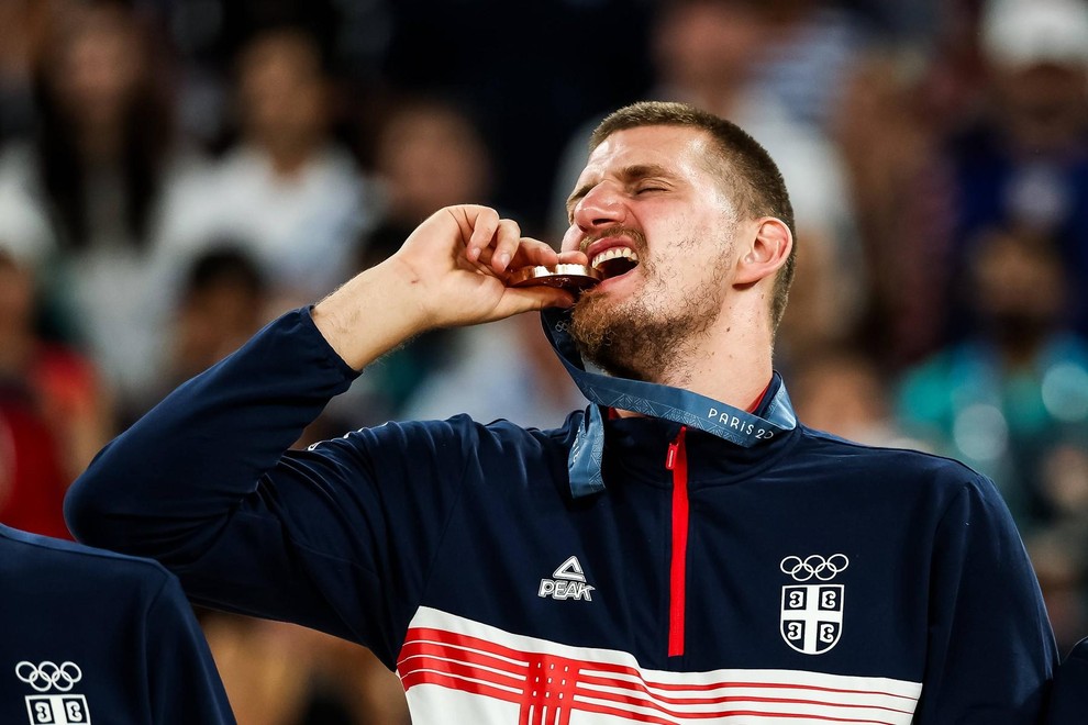 Nikola Jokić z bronasto medaljo