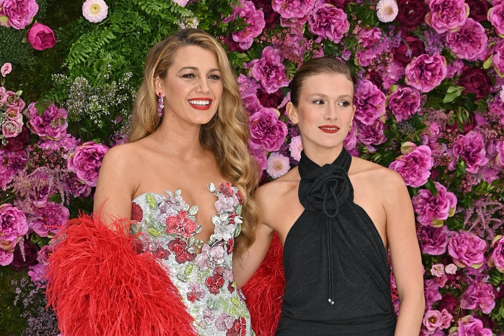 Blake Lively na premieri filma Konča se z nama