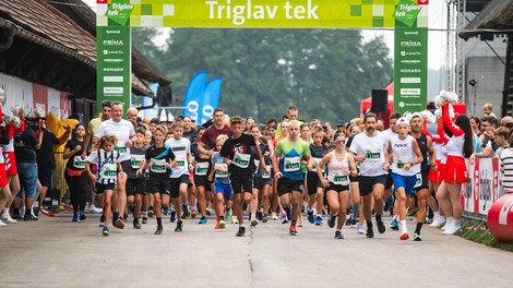 Triglav tek privabil več kot 1.800 obiskovalcev