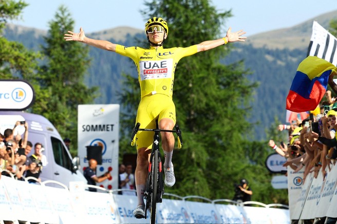 Tadej Pogačar v intervjuju za CNN o Tour de France in spomenikih