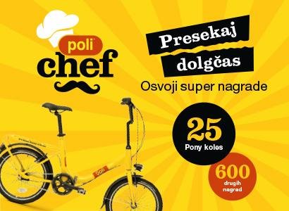 Poli chef: Presekaj dolgčas in osvoji super nagrade