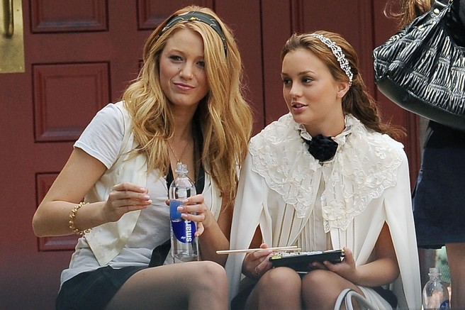 Blake Lively in Leighton Meester iz serije Gosspi Girl