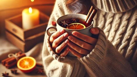 čaj, napitek, zima