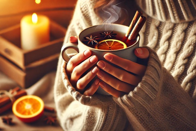 čaj, napitek, zima