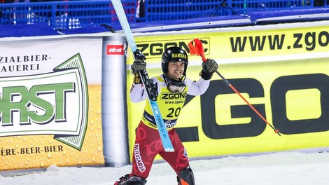 Bolgar Albert Popov zmagal slalom