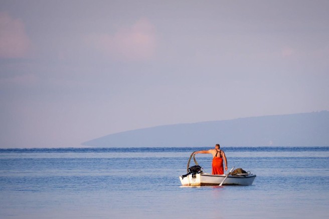 Jadran Jadransko morje ribolov ribič rakovice Istra