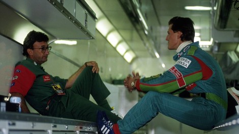 Eddie Jordan Michael Schumacher