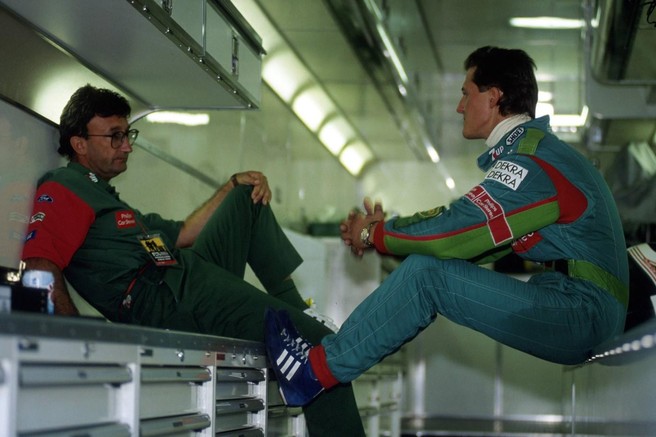 Eddie Jordan Michael Schumacher