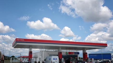 Petrol bencinska črpalka pumpa cene Slovenija