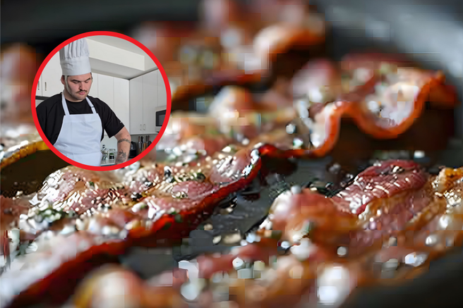 Cameron Thompson kuhar slanina