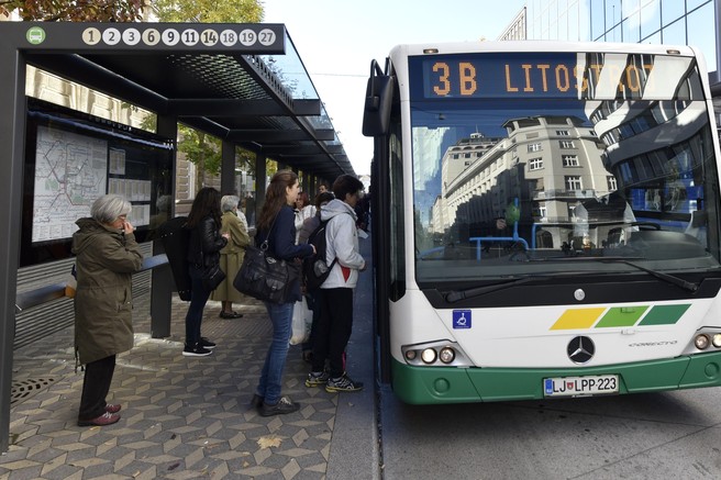 LPP avtobusi MOL Ljubljana validacija vozovnice