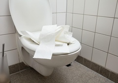 V WC školjko stresite 50 gramov tega praška: sijala bo kot nova in to povsem brez drgnjenja!