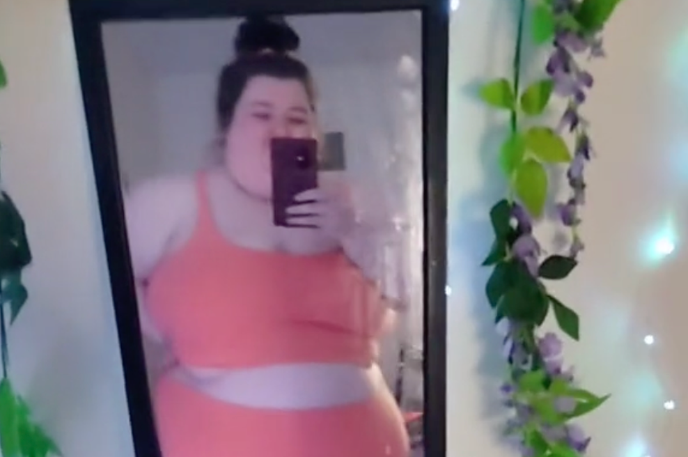 Tragične posledice gibanja, ki trdi, da je debelost zdrava: umrli so štirje vplivneži, vsi mlajši od 45 let (foto: TikTok @sickandtiredofweighting (Posnetek zaslona))