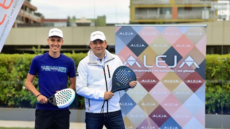 Padel z razgledom: ALEJA odprla tri igrišča nad mestom