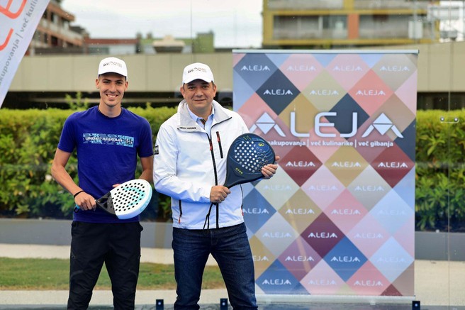 Padel z razgledom: ALEJA odprla tri igrišča nad mestom