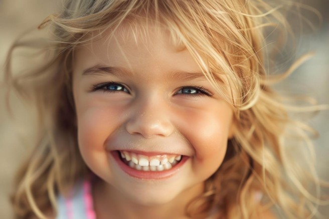 punčka otrok nasmeh sreča