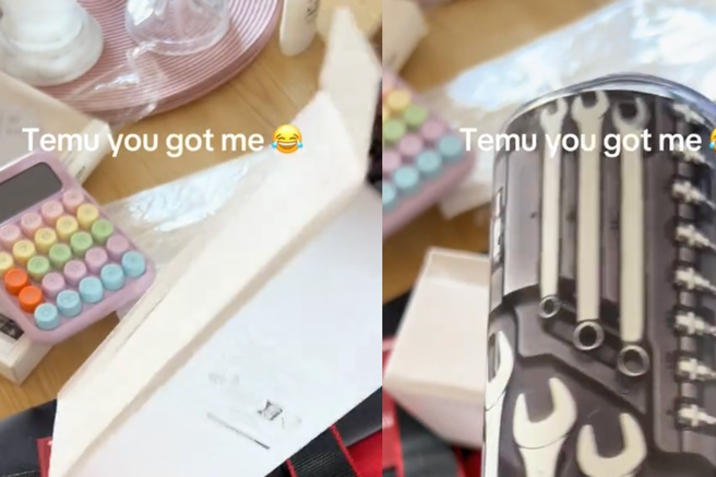 Naročila je orodje prek Temuja: ko je odprla paket, se je nasmejala do solz